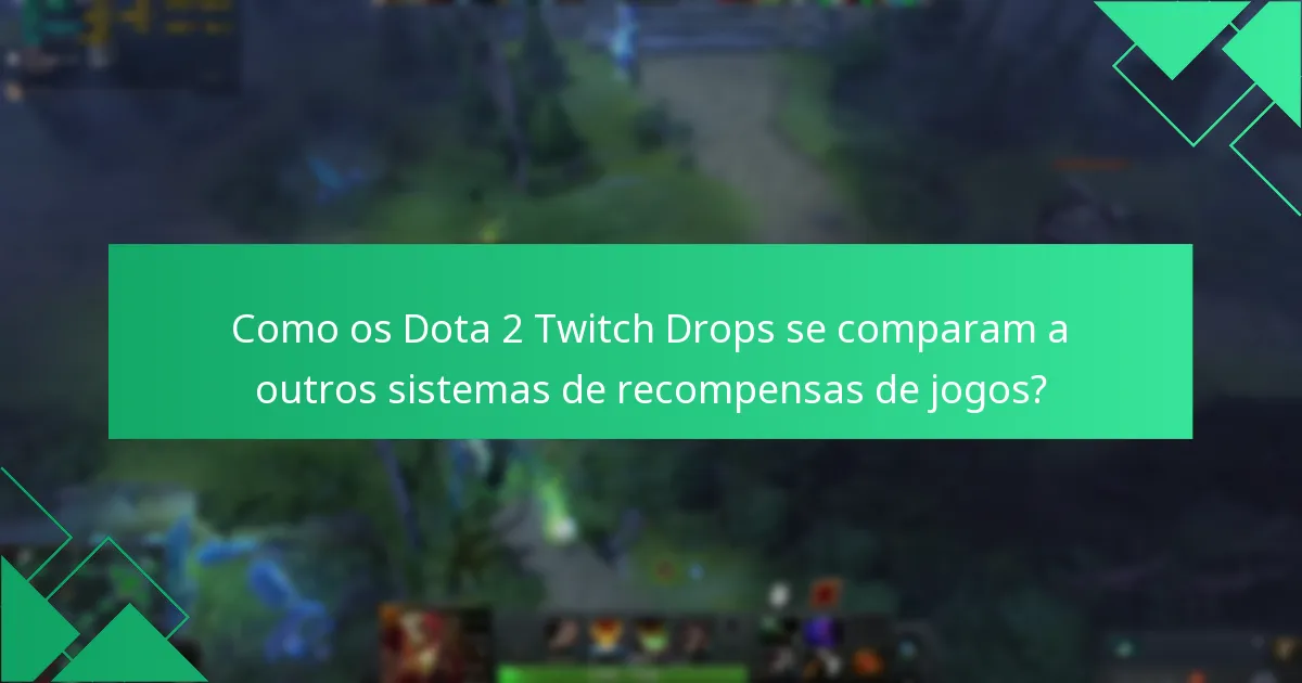 Como é gerida a distribuição de recompensas para os Twitch Drops?