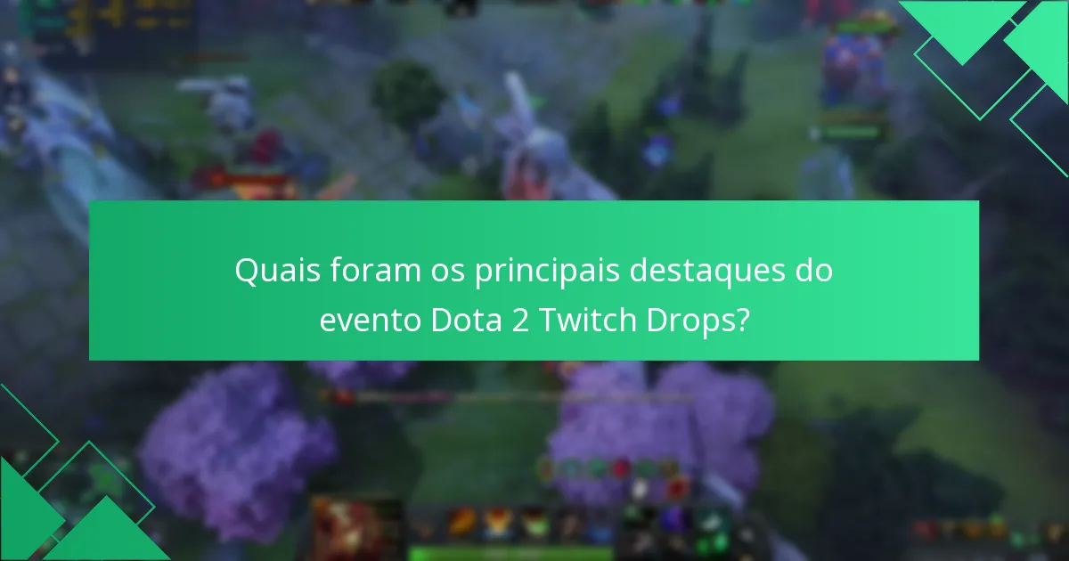 Que feedback forneceram os jogadores sobre os Twitch Drops?
